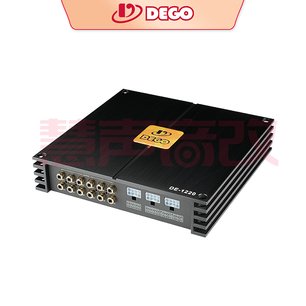 DEGO埃曼德高DE-1220汽车音响12通道大功率处理器功放