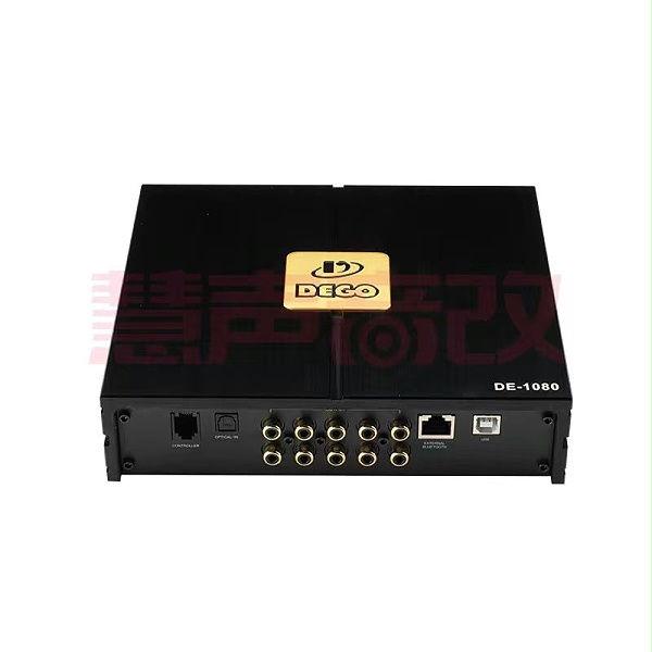 DEGO埃曼德高DE-1080汽车音响多通道大功率处理器功放