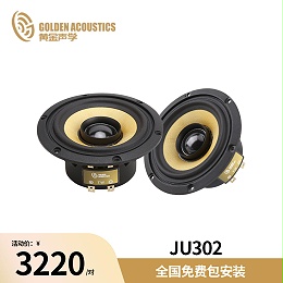 黄金声学JU302同心声源3寸喇叭