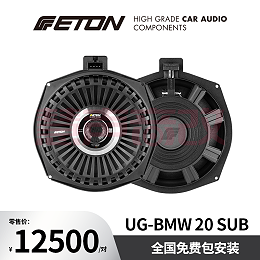 德国ETON伊顿UG-BNW20 SUB汽车音响精致系列宝马专用八寸中低音