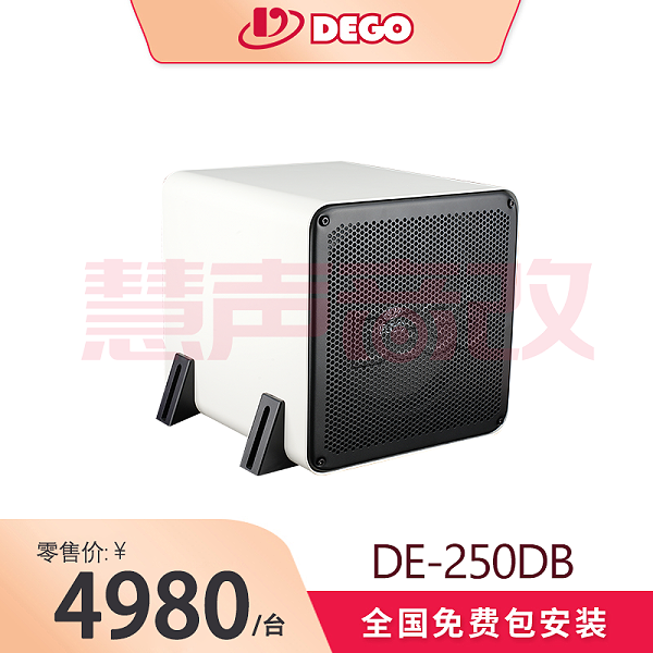 DEGO埃曼德高DE-250DB汽车音响10寸无源辐射超低音