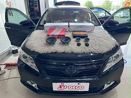 丰田凯美瑞音响升级：爆款埃曼德高德高AS6.8三分频，原车位无损焕新